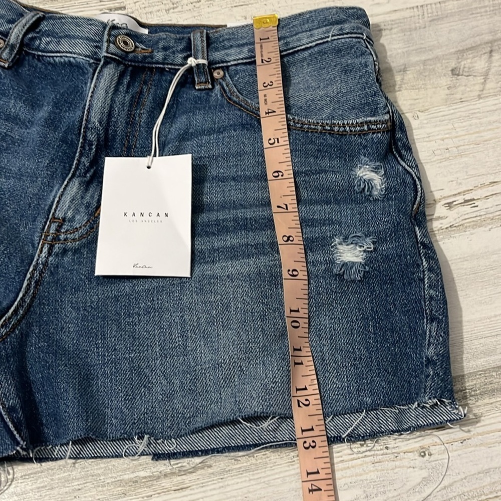 KanCan High Rise Shorts Size 13/30 - Picture 10 of 10